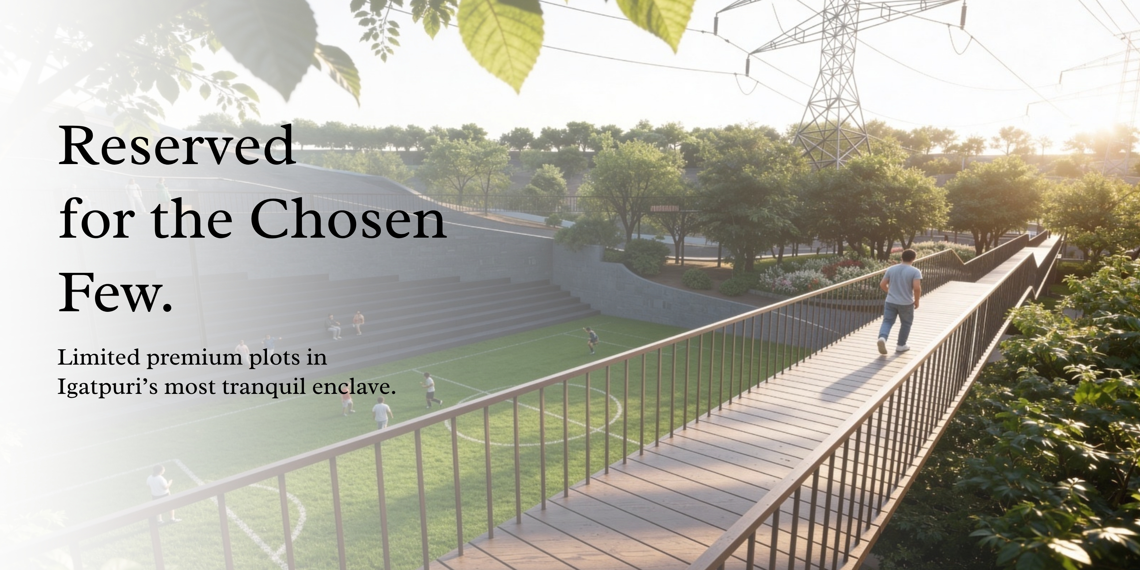 Sarvadnya City luxury plot view